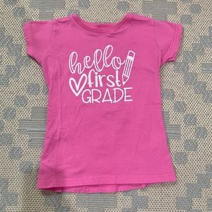 Hello First Grade Tee